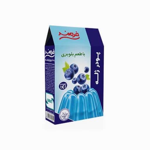  عکس پودر ژله بلوبری فرمند